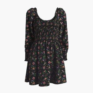Hill House - Norah Nap Dress in Multi Berry Crepe